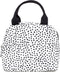 Steel Mill & Co Insulated Lunch Tote Bag for Women, Large Capacity Cooler Lunch Box, Cute Lunch Bag for Adults, Mini Cooler with Zipper Closure, P...