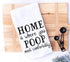 Handmade Funny Bathroom Towel - 100% Cotton Funny Flour Sack Hand Towel for Bath - 28x28 Inch Perfect for Hostess Housewarming Christmas Mother’s ...