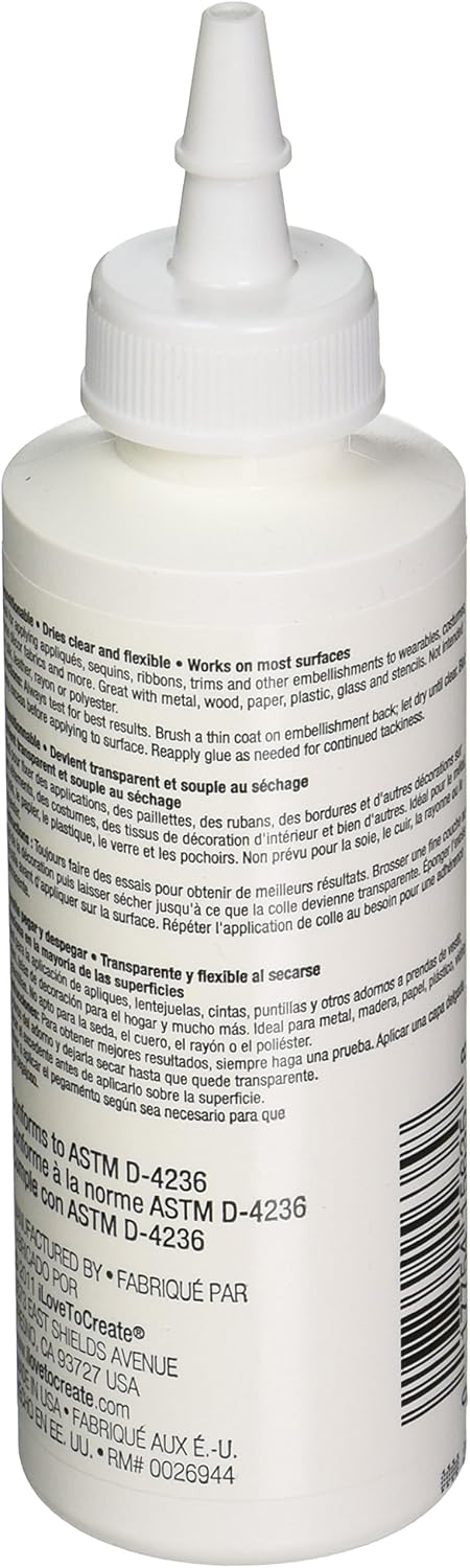 Aleene's Adhesives Bulk Buy Duncan Crafts Tack It Over and Over Liquid Glue 4 Ounce 29-2 (3-Pack)...