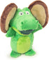 goDog Flips Gator-Monkey Silent Squeak Plush Dog Toy, Chew Guard Technology - Green, Large...