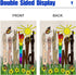 Be Kind Garden Flag Spring Summer Flower Small Yard Flag for Outside Decor Burlap LGBT Garden Banner 12x18 Inch Double Sided HYQ-225...
