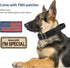 Tactical Dog Collar for Medium and Large Dog,Adjustable Military Dog Collar with Soft Padded Handle,Heavy Duty Double Buckle Design(Black,XL)...