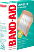 Band-Aid Brand Skin-Flex Adhesive Bandages for First Aid and Wound Care of Minor Cuts and Scrapes & Burns, Flexible Sterile Bandages for Fingers &...