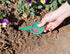 4 Pack Garden Hand Planter Seeder Tool Adjustable Plant Sow Traditional Sets, Sowing Seeds Dispenser, Seedlings Dibber and Widger...