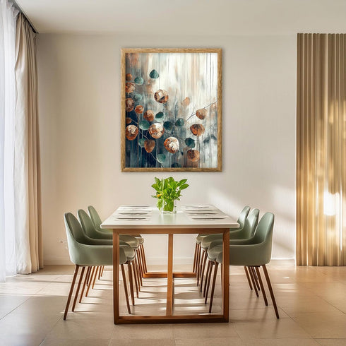 Posterizer 1 pcs-chic modern abstract shapes poster-green gold and black art 3-Abstract & Modern Art-Collectibles & Fine Art-Chic Home Decor- unfr...
