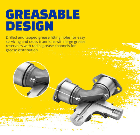MOOG 338 Greaseable Premium Universal Joint...