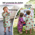 Tidy Tot - Long Baby Bib - Mess Proof Long Sleeve Feeding Smock with Large Food Catcher Pocket - Waterproof Bib...