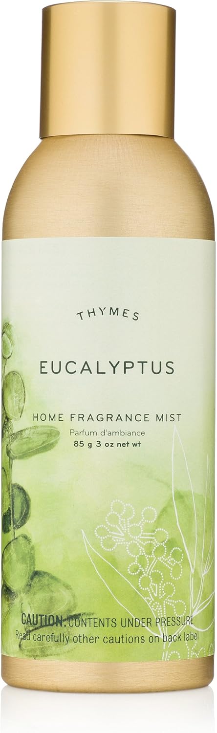 Thymes Home Fragrance Mist – Room Air Fresheners for Home Long Lasting – Air Freshener Spray – Scented Room Spray with Notes of Eucalyptus Oil, It...