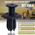 Rexka 30pcs Splash Shield Fender Liner Retainer Clips Rivet for Mazda 3, 6, 2, CX-5, CX-9, Speed6, Miata RX-8, Ford Fusion, Escape, Focus...
