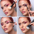 Jessup Makeup Brush Set 10pcs Black Make up Brushes Set Professional with Natural Synthetic Hair for Foundation Blending Blush Concealer Eyeshadow...