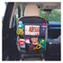 Nuby Backseat Car Organizer Set: Organizer with Tablet Holder, Storage Pockets and 5 Linkable Hooks for Attaching Accessories | Easy to Clean Blac...