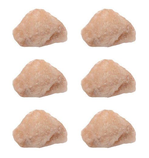 EISCO 6PK Raw Halite, Mineral Specimens - Approx. 1" - Geologist Selected & Hand Processed - Great for Science Classrooms - Class Pack...