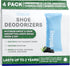Litepak Shoe Deodorizer and Odor Eliminator Activated Charcoal Odor Absorber for Shoes and Gym Bags, Natural Bamboo Air Freshener for Boots, Close...