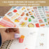 bloom daily planners Meal Planning Stickers - 8 Sheets / 592 Stickers - Essential Variety Pack for Menu Prepping, Grocery Shopping, Food & Diet Tr...