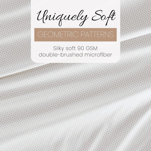 Linen Market Double-Brushed Patterned Microfiber Full Sheet Set 4 Piece – Oeko-TEX Certified Ultra Soft & Wrinkle-Free - 16" Deep Pocket Sheets - ...