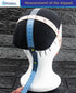 Hand Made 100% Cotton DMC Hand Knitted Kippah Hat from Israel, Hats for Men, Yarmulke Hat, Kippah for Men and Kids (Black, 21cm-8.3inch-Flat)...