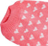 Dog Knitted Sweater Dog Heart Sweater Puppy Sweater Warm Soft Pet Holiday Clothes for Large Cats and Dogs (Pink, L)...