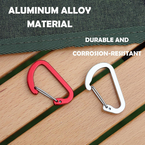 Tarp Clips, 36PCS Heavy Duty Lock Grip Kit Include Tarp Clamps, Carabiner Clips and Bungee Cords Set, Tent Fasteners Clips Holder (Glow)...