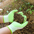 COOLJOB Gardening Gloves Best Gift for Women Ladies, 6 Pairs Breathable Rubber Coated Yard Garden Gloves, Outdoor Protective Work Gloves with Grip...