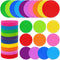100 Pcs Carpet Spots Markers Carpet Circles Carpet Dots Markers for Kids Preshool Classroom Social Distancing, Carpet Floor Dots Carpet Markers fo...