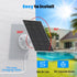 Solar Panel Charger Compatible with Arlo Pro 3/Arlo Pro4/Arlo Ultra/Arlo Ultra 2/Arlo Pro 3 Floodlight only, 2.5W Solar Panel with 9.8ft charging ...
