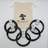 Anodized Aluminum Bonsai Training Wire 5-Size Starter Set with Canvas Bag - 1.0mm, 1.5mm, 2.0mm, 2.5mm, 3.0mm (147 feet total) - Choose Your Color...