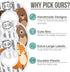Baby Closet Size Dividers - Woodland Nursery Closet Dividers for Baby Clothes - Fox Deer Bear Hedgehog Beaver Nursery Decor - Baby Closet Dividers...