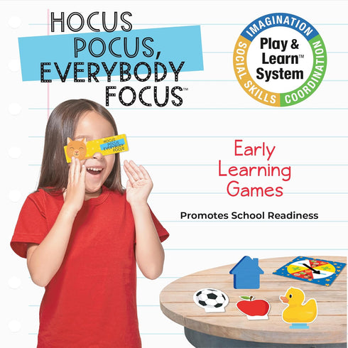 Briarpatch | Hocus Pocus, Everybody Focus, School Readiness Game for Preschool, Travel Friendly, Early Learning Activity for Kids Ages 3+...
