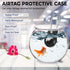 2 Pack Airtag Holder, Waterproof Apple Airtag with Keychain - Shockproof & Dustproof Cases for Apple Air Tag Holder - Ideal for Pet Tracking, Bags...