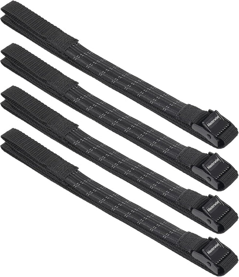 Motorcycle Luggage Straps 18’’-60’’ Adjustable Stretch Safety Tie Down Strap for Travel/Transport/Bikes/Motor Sports Securing...
