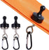 Magnetic Hooks for Canopy, Magnet Clip Hanger with Carabiner for Camping, Heavy Duty Earth Magnets, Cruise Hanging, Multifunctional Tent Canopy, S...