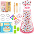 Birthday Gifts for 3-8 Year Old Girls Cute Stuff Apron for Girls Kids Cooking Sets Toddler Toys Kids Chef Hat and Apron Easter Christmas Stocking ...