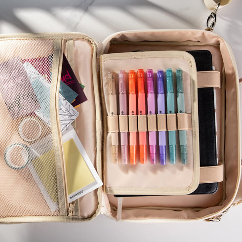 DIVERSEBEE Dual Tip Bible Highlighters and Pens No Bleed, 8 Pack Quick Dry Highlighters Set, Cute Markers, Bible Study Journaling School Office Su...