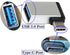 zdyCGTime USB C to USB 3.0 Aluminum Adapter USB A 3.0 Female to 90 Degree 3.1 Type C Male Converter,(OTG) for Smartphone Flash Drives, Mouse Keybo...