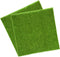 Oumefar 2 Sizes Synthetic Artificial Grass Mat Green Non-Qoven Fabric Fake Faux Grass Turf Rug Lawn Garden Micro Landscape Ornament Home Decor Car...