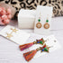 Earring Card Holder Earring Display Cards Hanging Earring, Kraft Paper Tags, 256 Pack, 3.5 x 2 Inches (White)...