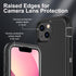 for iphone 13 Mini Case, Military Grade 3 in 1 Heavy Duty Shockproof/Drop Proof/Dust Proof Case with 2Pcs Tempered Glass Screen Protector (Black/G...