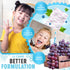 JJ Care Disclosing Tablets for Teeth- 102 Count Grape Flavored Plaque Disclosing Tablets for Kids and Adults, 3 Month Supply of Teeth Coloring, In...