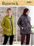 Butterick Misses' Jacket Sewing Pattern Kit, Code B6863, Sizes XS-S-M-L-XL-XXL, Multicolor...