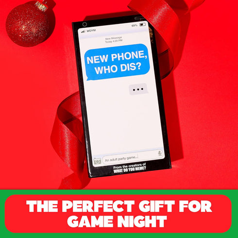 WHAT DO YOU MEME? New Phone, Who Dis? - The 100% Offline Text Messaging Party Game - Board Games for Adults, Fun Games by Relatable...