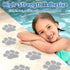 20 PCS Original Non-Slip Bathtub Stickers, Large Safety Bathroom Tubs Showers Treads Adhesive Decals with Scraper...
