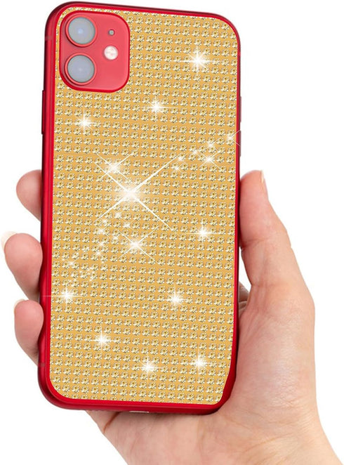 Self Adhesive Rhinestone Strips Bling Crystal Rhinestone Ribbon Glitter Diamond Roll Stickers Trim Rhinestones for DIY Crafts Fabric Car Shoes Mob...