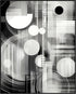 Posterizer 1 pcs-black and white surreal art-Abstract & Modern Art-Retro Art-Gift for Art Lovers- UNFRAMED Wall Art...