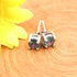 Uloveido 10mm Simulated Mystic Topaz Rainbow Heart Cubic Zirconia Solitaire Pendant Necklace Platinum Plated Y891...