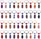 Segarty Small Dog Ties, 40 PCS Assorted Pattern Adjustable Pet Bow Ties for Small Dogs Bows Cats Grooming Bowties Puppy Neckties Festival Party Va...