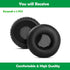 Replacement Earpads Cushions Compatible with Jabra PRO 9400BS PRO 9400 PRO 9450 PRO 9460 PRO 9465 PRO 9470 Mono Wireless Headset Ear Pads with Sof...