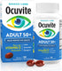 Ocuvite Eye Vitamin & Mineral Supplement, Contains Zinc, Vitamins C, E, Omega 3, Lutein, & Zeaxanthin, Bausch & Lomb Ocuvite Adult 50+ Eye Vitamin...
