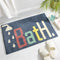 Bathroom Rug mat, Non-Slip Soft Microfiber Washable Water Absorbent Colourful Cute Bath mats Rugs Set for Bathroom,Kids,Toilet,Indoor, tub and Sho...