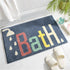 Bathroom Rug mat, Non-Slip Soft Microfiber Washable Water Absorbent Colourful Cute Bath mats Rugs Set for Bathroom,Kids,Toilet,Indoor, tub and Sho...