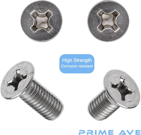 Stainless Steel Brake Disc Rotor Screws Compatible/Replacement For Audi & VW (Pack of 8)...